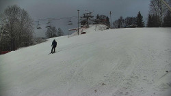 Otočná kamera na sjezdovce