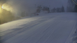 Otočná kamera na sjezdovce