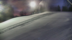 Otočná kamera na sjezdovce