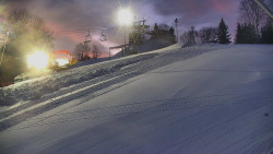 Otočná kamera na sjezdovce