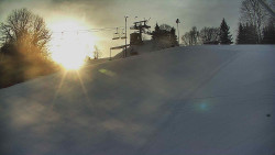 Otočná kamera na sjezdovce