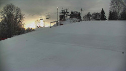 Otočná kamera na sjezdovce