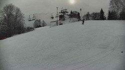 Otočná kamera na sjezdovce