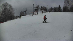 Otočná kamera na sjezdovce