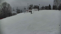 Otočná kamera na sjezdovce