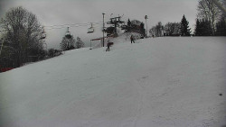 Otočná kamera na sjezdovce