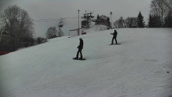 Otočná kamera na sjezdovce