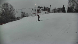 Otočná kamera na sjezdovce