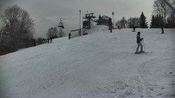 Otočná kamera na sjezdovce