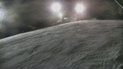 Otočná kamera na sjezdovce