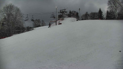 Otočná kamera na sjezdovce