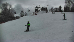 Otočná kamera na sjezdovce