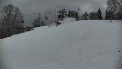 Otočná kamera na sjezdovce