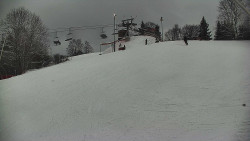 Otočná kamera na sjezdovce