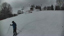 Otočná kamera na sjezdovce