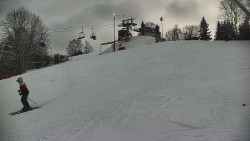 Otočná kamera na sjezdovce