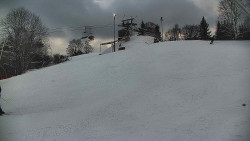 Otočná kamera na sjezdovce