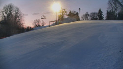 Otočná kamera na sjezdovce