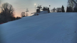 Otočná kamera na sjezdovce