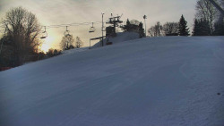 Otočná kamera na sjezdovce