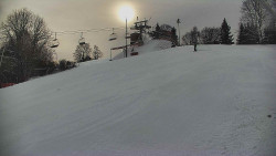 Otočná kamera na sjezdovce