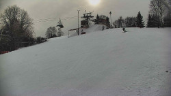 Otočná kamera na sjezdovce