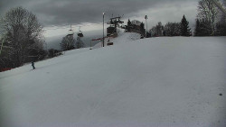 Otočná kamera na sjezdovce