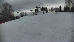 Otočná kamera na sjezdovce