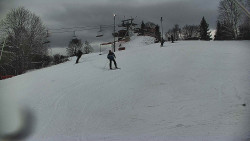 Otočná kamera na sjezdovce