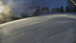 Otočná kamera na sjezdovce