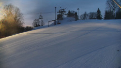 Otočná kamera na sjezdovce