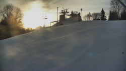 Otočná kamera na sjezdovce