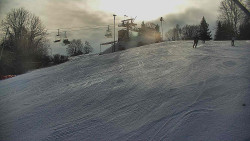 Otočná kamera na sjezdovce