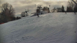 Otočná kamera na sjezdovce