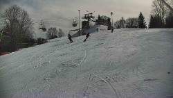 Otočná kamera na sjezdovce