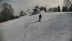 Otočná kamera na sjezdovce