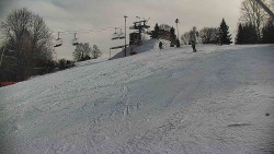 Otočná kamera na sjezdovce