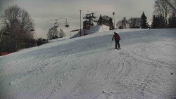 Otočná kamera na sjezdovce