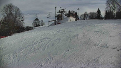 Otočná kamera na sjezdovce