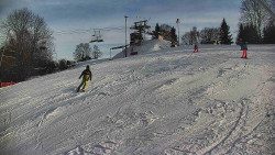 Otočná kamera na sjezdovce