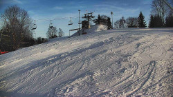 Otočná kamera na sjezdovce