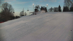 Otočná kamera na sjezdovce