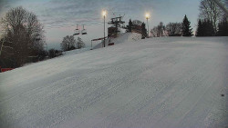 Otočná kamera na sjezdovce