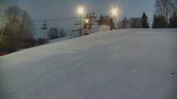 Otočná kamera na sjezdovce