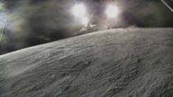 Otočná kamera na sjezdovce