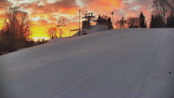 Otočná kamera na sjezdovce