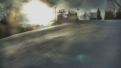 Otočná kamera na sjezdovce