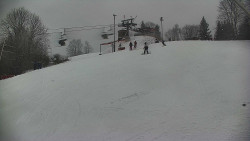 Otočná kamera na sjezdovce