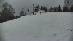 Otočná kamera na sjezdovce