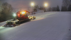 Otočná kamera na sjezdovce